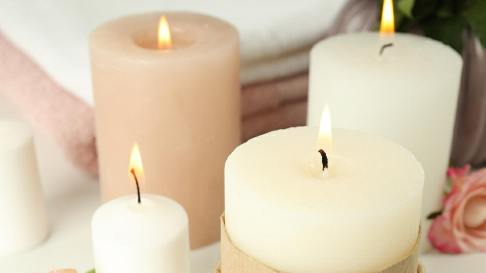 Paraffin candles on sale