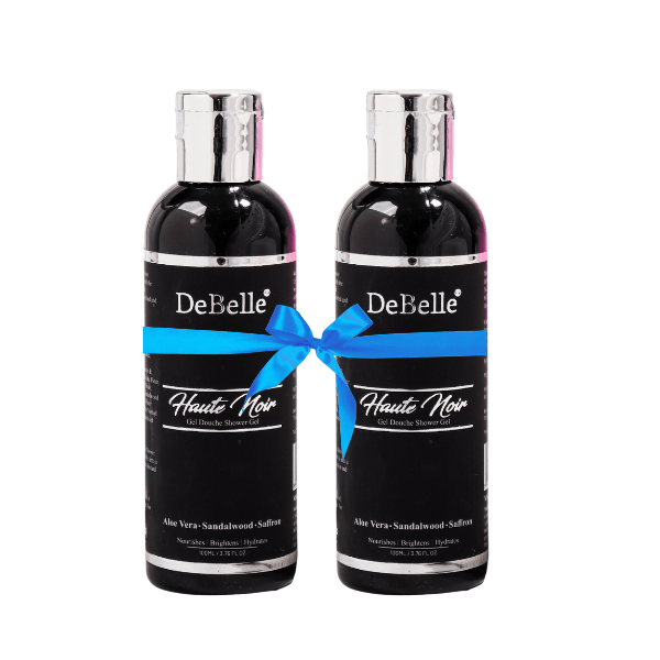 DeBelle Gel Douche Shower Gel Combo of 2 (Haute Noir) - DeBelle Cosmetix Online Store