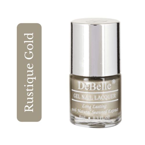 Try this DeBelle gel nail color Rustique Gold . Available at DeBelle Cosmetix online store.