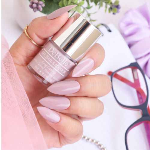 Your nails will love this shade- DeBelle gel nail colorr Vintqage frost.Buy at DeBelle Csometix online store with COD facility.