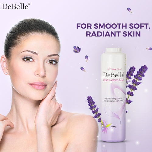 DeBelle Fragranced Talcum Powder 400gm - DeBelle Cosmetix Online Store