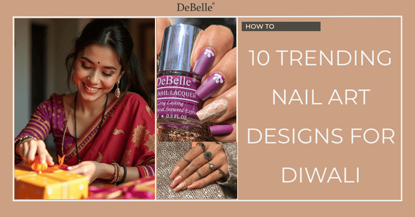 12 Nail Art Designs For Diwali