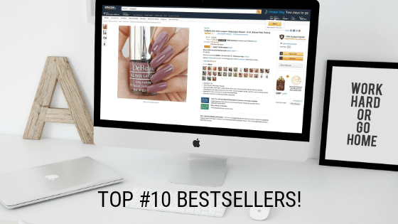DeBelle Gets Featured At Amazon’s Top 10 Bestsellers In Nail Polish Category