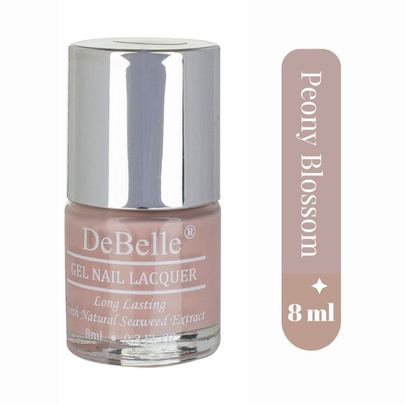 DeBelle Gel Nail Lacquers Combo of 3 Peony Blossom (Light Nude), Victorian Beige (Beige) & Plum Toffee (Burgundy) , 24 ml