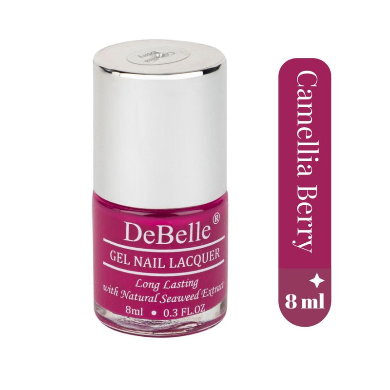 DeBelle Gel Nail Lacquers Combo of 2 - (Antares , Camellia Berry)