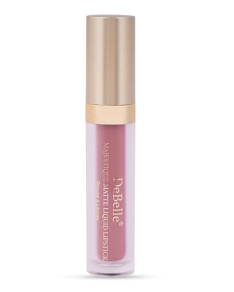 DeBelle Majestique Matte Liquid Lipstick Luscious Louise(Suede Pink),3.5 ml