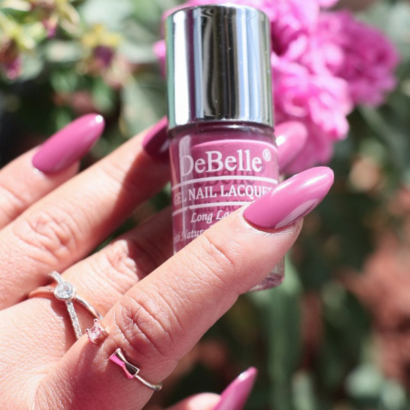 DeBelle Gel Nail Lacquer Magnetic Maya (Magenta Pink Nail Polish), 6 ml