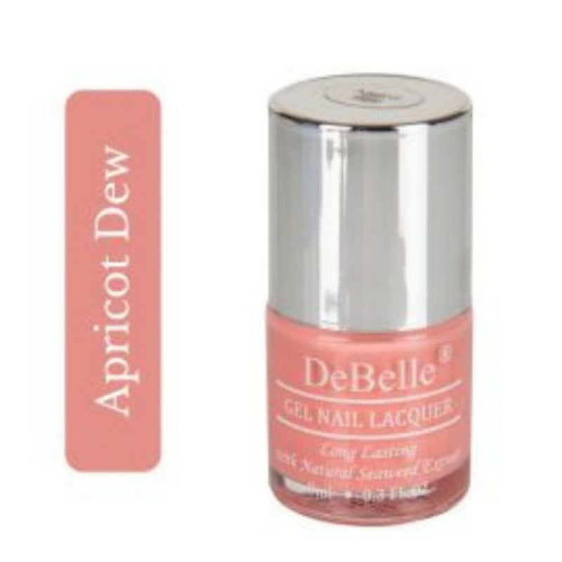 DeBelle Gel Nail Lacquers Combo (Scarlet Ruby & Apricot Dew)