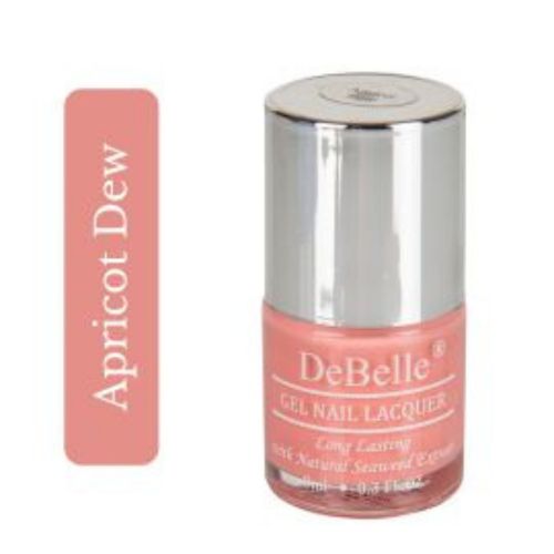 DeBelle Fleur De Pearl Gift Set of 2 Nail Polishes (Peony Blossom & Apricot Dew) 16 ml
