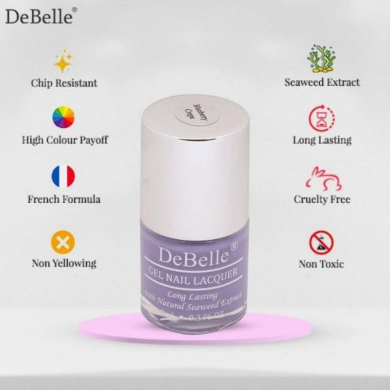 DeBelle Gel Nail Lacquers combo of 4 - Grapevine Pastels