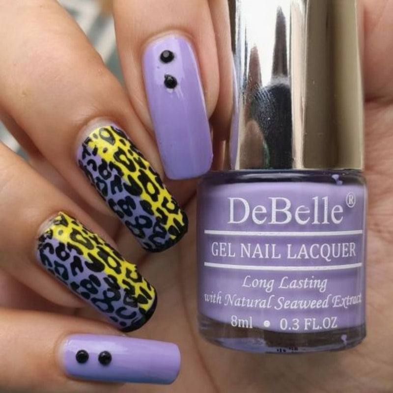 DeBelle Gel Nail Lacquers combo of 6 - Berrylicious Grapes Pastels