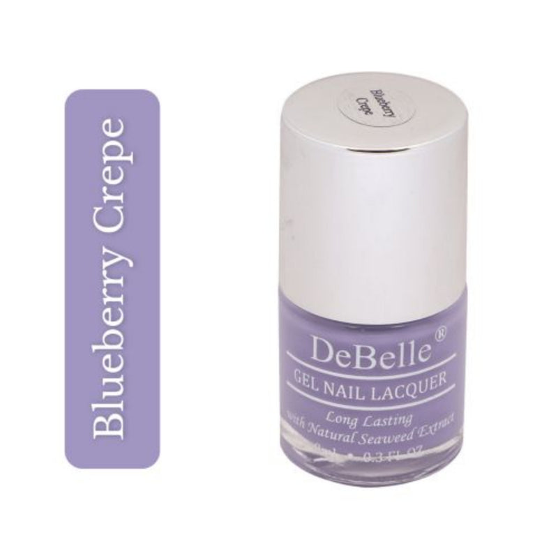 DeBelle Gel Nail Lacquers combo of 6 - Berrylicious Grapes Pastels