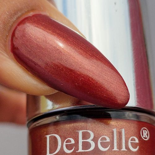 DeBelle Gel Nail Lacquers  Combo set of 5- Mocha Chocolate Pastels