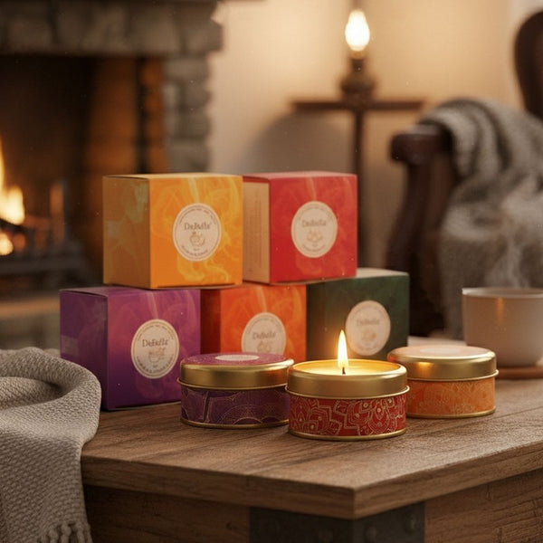 DeBelle Luxe Soy Wax Scented Candles Combo Of 5