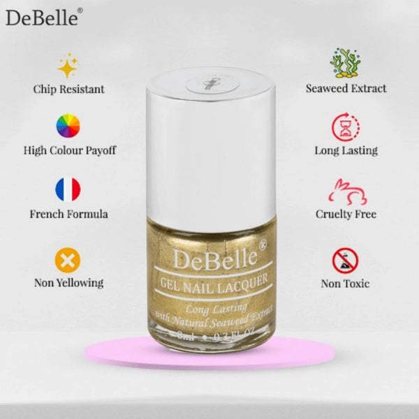 Looking to buy the best quality nail paints?  Then visit DeBelle Cosmetix online store where the  best quality shades in a wide range to  choose  from is available. 