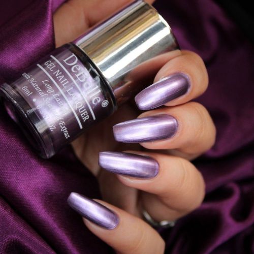 DeBelle Gel Nail Lacquers combo of 6 - Berrylicious Grapes Pastels