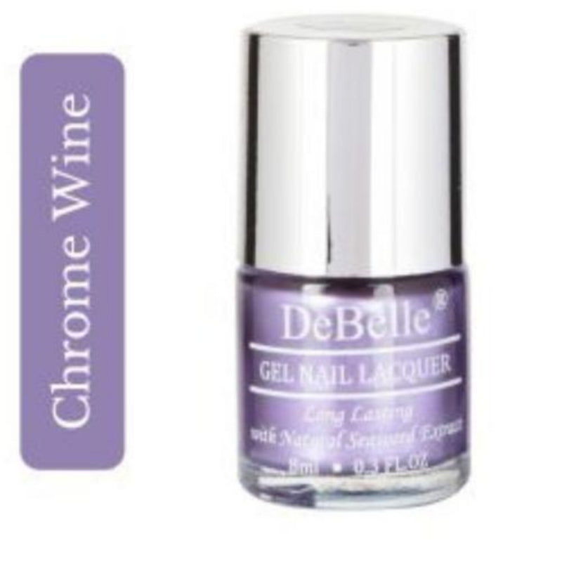 DeBelle Gel Nail Lacquers combo of 6 - Berrylicious Grapes Pastels