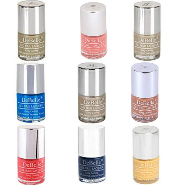 DeBelle Gel Nail Lacquers Combo Glorious Passion - DeBelle Cosmetix Online Store