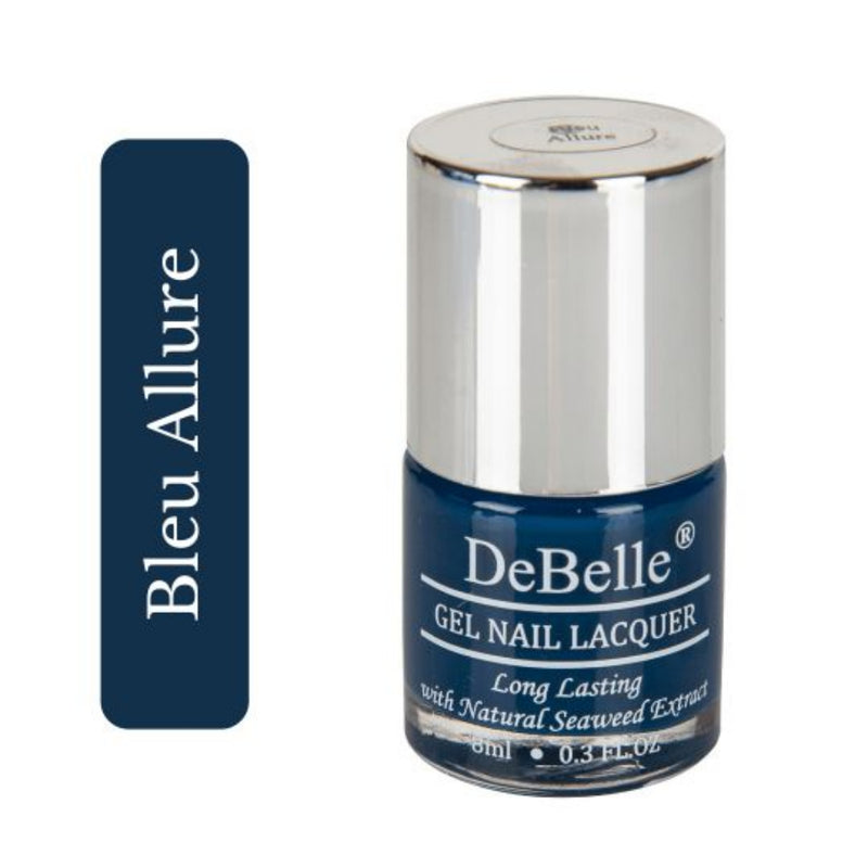 DeBelle Gel Nail Lacquers Combo of 2(French Hydrangea, Bleu Allure )