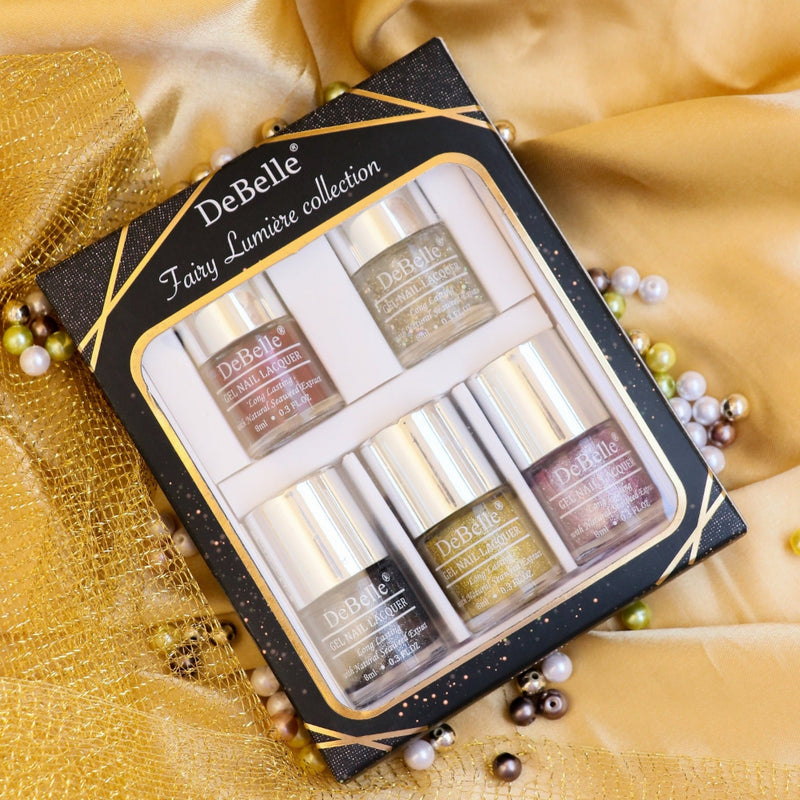 Sparkling nails for all occasions with    glittery finish 