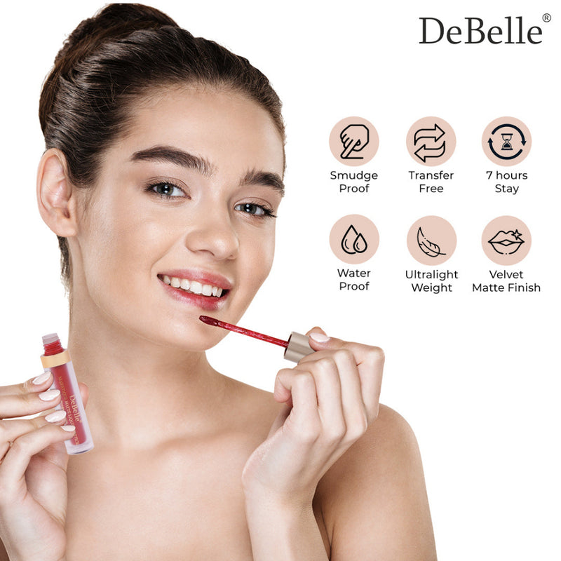 lipstick with creamy texture, 7 hours long lasting ,no harmful chemicals.