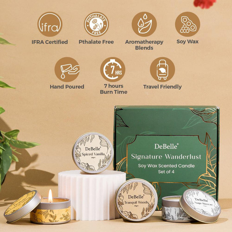scented candles, lead free hand poured candles, 7 hours of burn time, travel friendly.