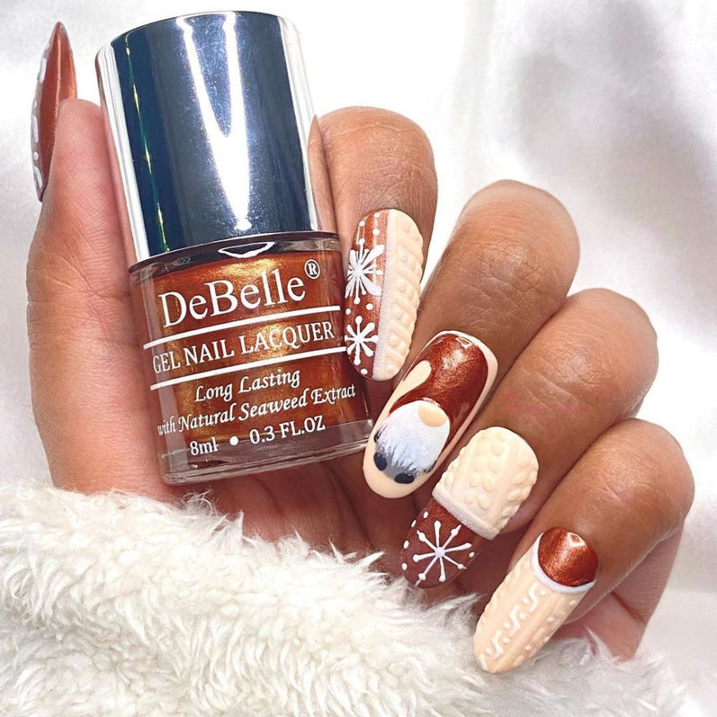 Nail polish for girls with 120 +shades, nail polish to match with gold jewels.