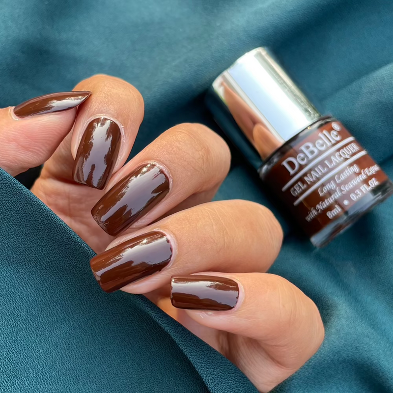 Best nail polish combo , Nail polish that give salon like gel effect to nails, Nail polish that is available in vast range of shade and finishes 
