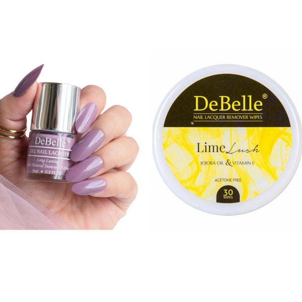 Nail polish that is enriched with hydrating and nourishing seaweed extract,Nail polish with self leveling formula ,Salon like gel nail polish 

