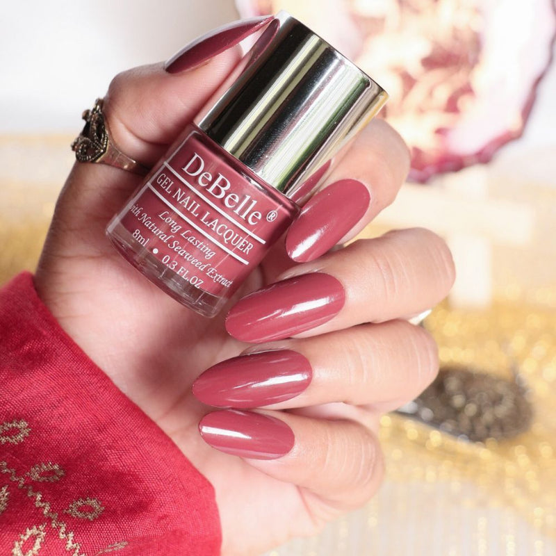 nail polish for a red dress DeBelle Gel Nail Lacquer – Scarlet Ruby