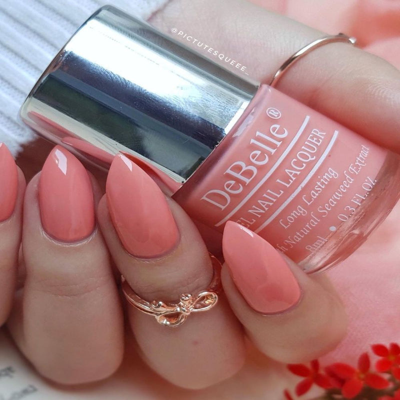 Best nail polish for home use , Salon like polish at home, First date nail polish 
