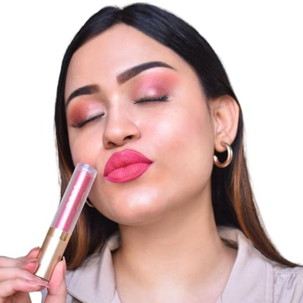 travel friendly lipstick, lipstcik with light weight formula,lipstick that is available in multiple shades