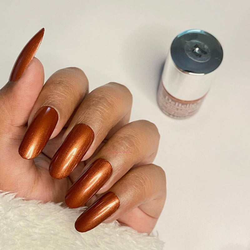 Nail polish to create flawless manicure at home, brown nail polish that can be used to create nail arts, 