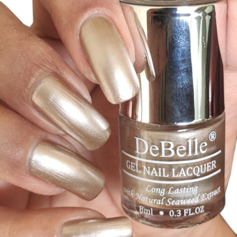 Nail polish for beauty school students, nail polish to match with gold jewelrty, nail polish that makes finger look longer