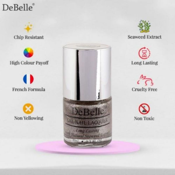 nail polish that is enriched with hydrating and nourishing seaweed extract, nail polish that long upto 1 week