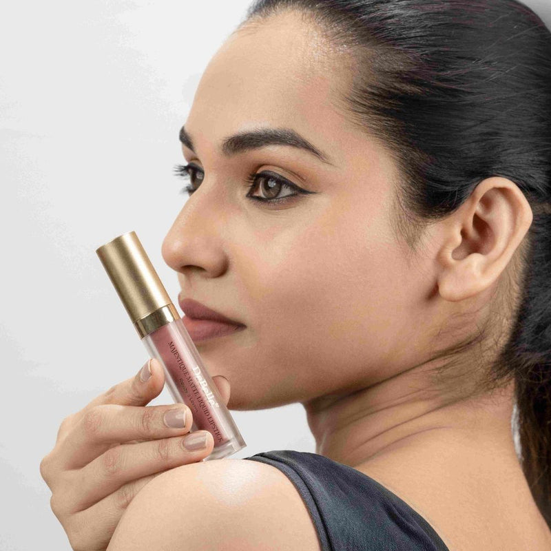 DeBelle Majestique Matte Liquid  long-lasting wear , richly pigmented lipstick ,hydrating formula