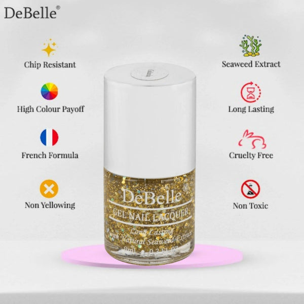 nail polish that is enriched with both hydrating and nourishing seaweed extract, nail polish with no parabens. 