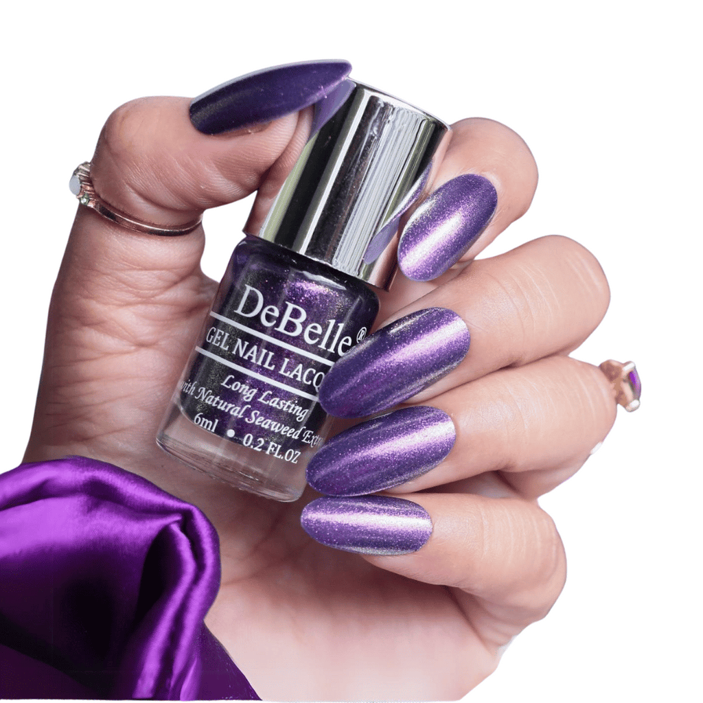 AJ Nails Collection - ❤ Purple Shimmer Nail Polish Varnish 10ml Summer  Colours | eBay
