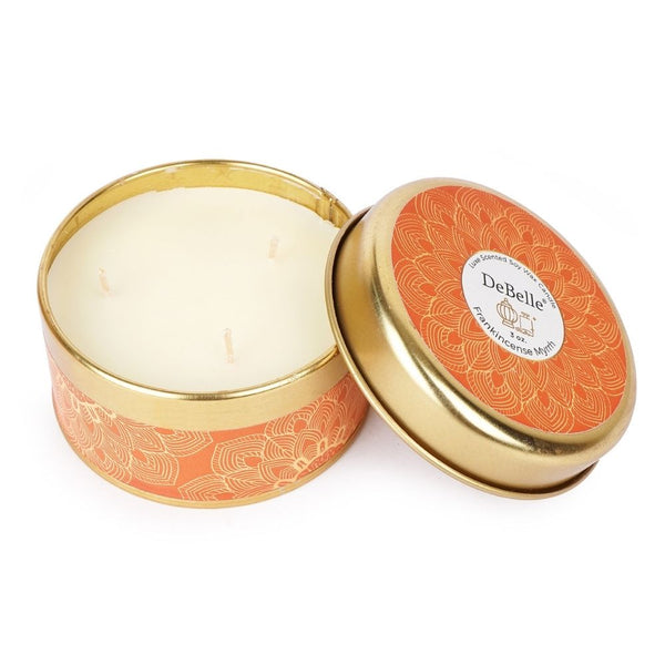 DeBelle Luxe Scented Soy Wax Candle Frankincense Myrrh