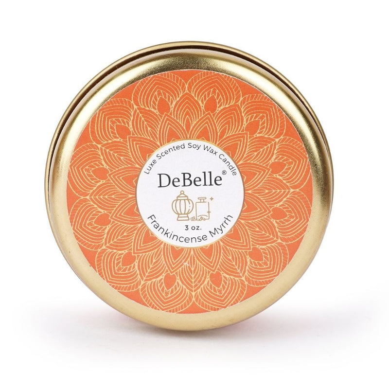 DeBelle Luxe Scented Soy Wax Candle Frankincense Myrrh