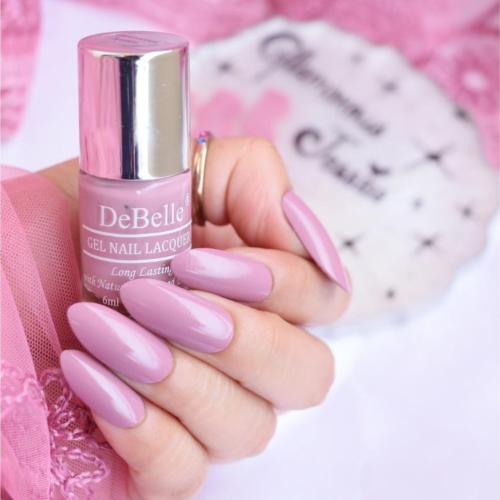 Elegant nails with Debelle gel nail color Glamorous  Jessica. Available at DeBelle Cosmetix online store 