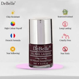 DeBelle Gel Nail Lacquers Combo set of 9 Shades : Cocktail Aura