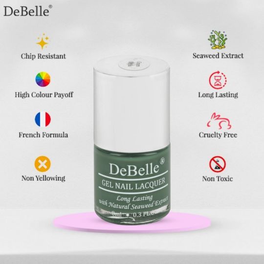 Get the best quality nail paints online from the comfort of your home at DeBelle Cosmetix online store.