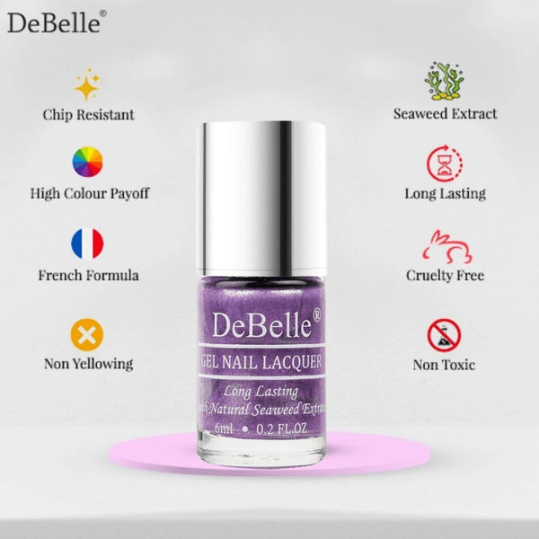 Quality nail paints in a wide range of shades available at Debelle Cosmetix online store with Cod facility at affordable price.