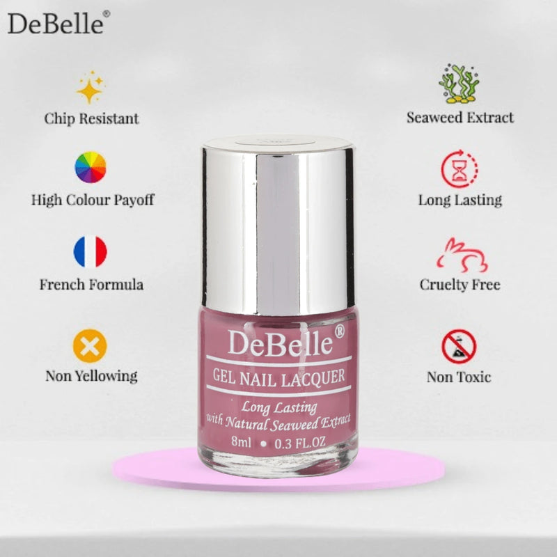 Quality nail paints in a wide range of shades available at Debelle Cosmetix online store with COD facility and affordable  price.