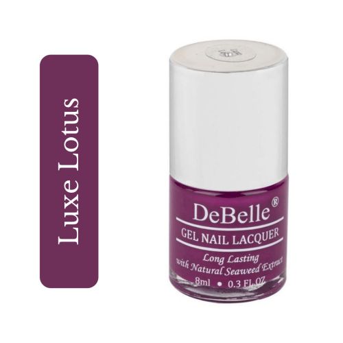 DeBelle Gel Nail Lacquers Combo of 2(Ophelia, Luxe Lotus )