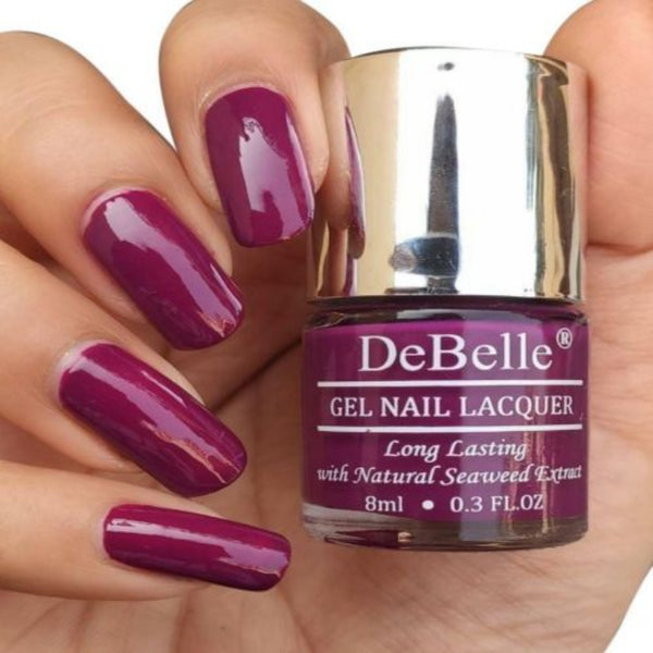 DeBelle Gel Nail Polish Combo set of 3 Luxe Lotus, Hyacinth Folio & Lilac Bloom (24ml)