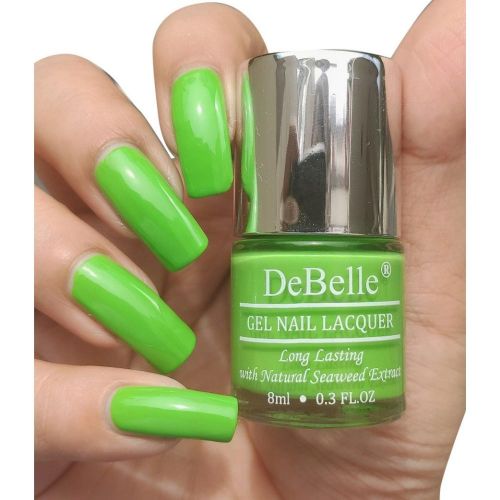 DeBelle Gel Nail Lacquers combo of 4 - Green Slushy Pastels