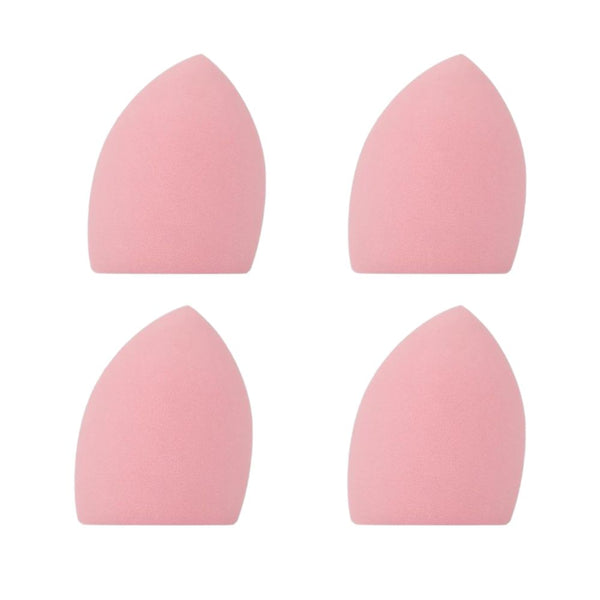 DeBelle Makeup Blender Sponge Combo Pack Of 4 for Flawless Blending – Soft, Latex-Free Beauty Sponge for Foundation, Concealer & Creams – Reusable & Easy to Clean Makeup Applicator (Pink)