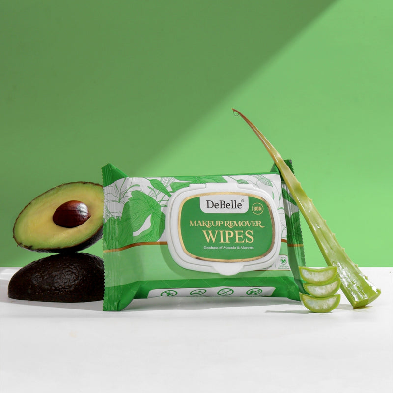 DeBelle Makeup Remover Wipes | Deep Cleansing, Nourishing, Hydrating Wipes for All Skin Types